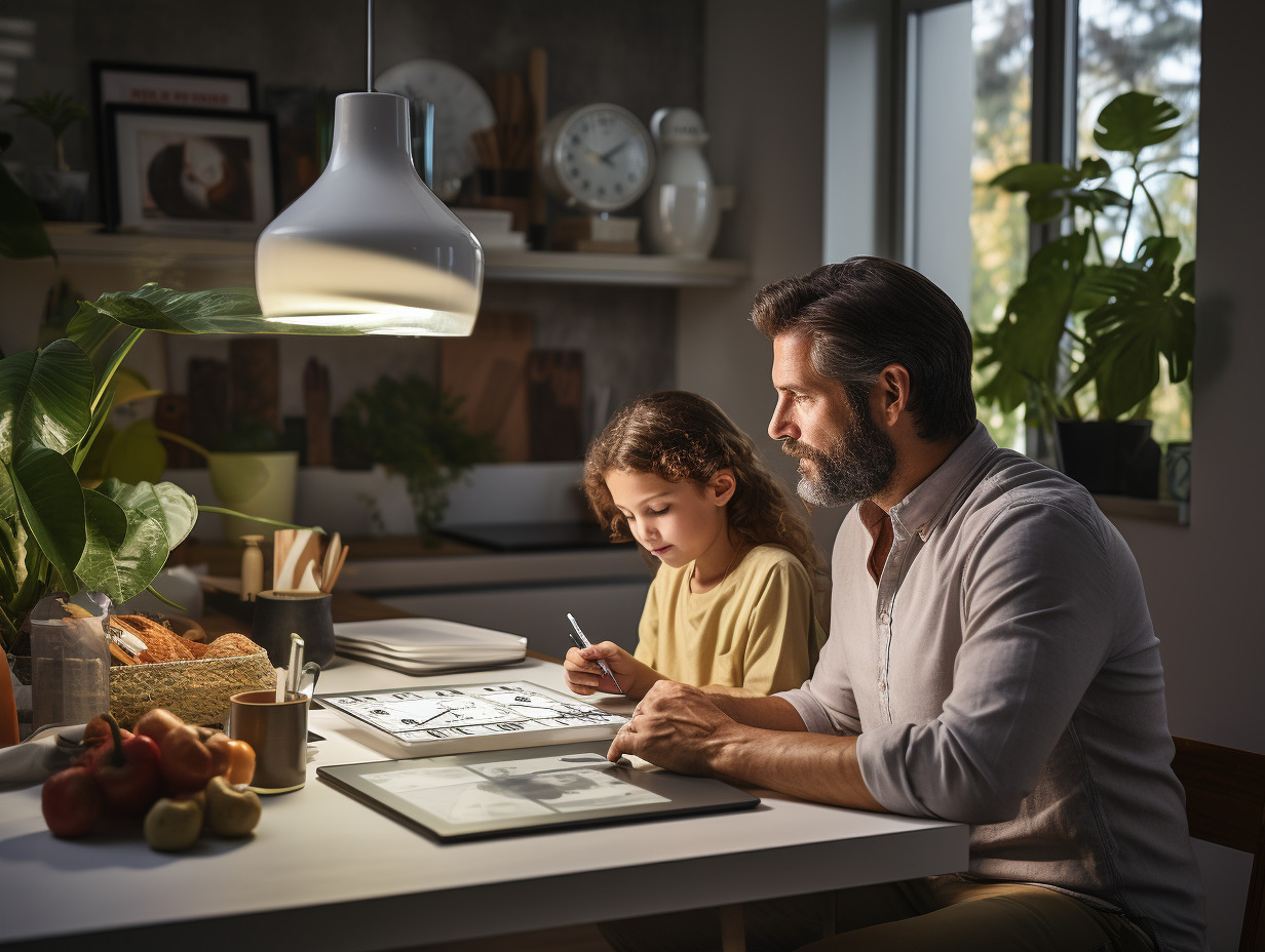 famille  technologie