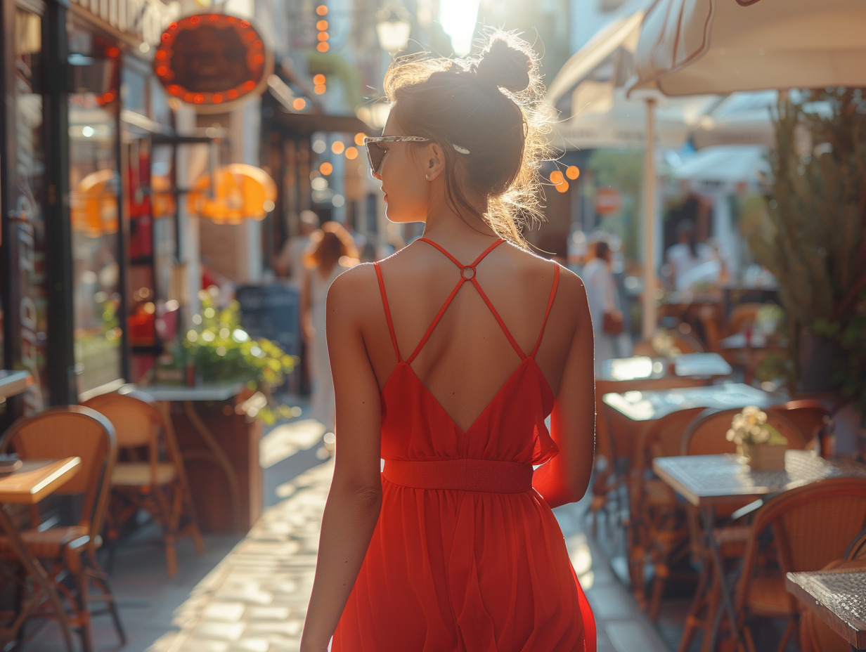 robe rouge